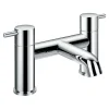 Flova Levo 2 Hole Deck Mounted Bath Filler