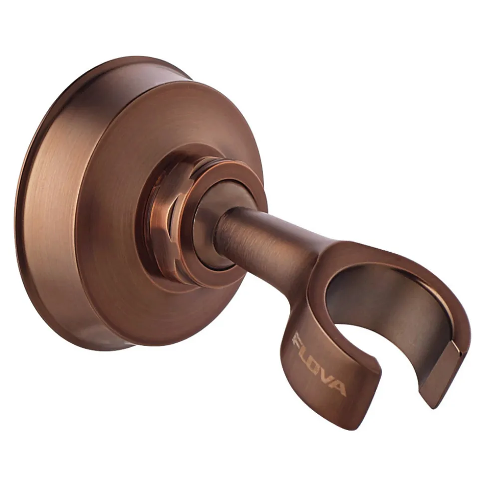 Flova Liberty Exposed Thermostatic Shower Column with Overhead Rainshower & Handset Kit - Oil Rubbed Bronze