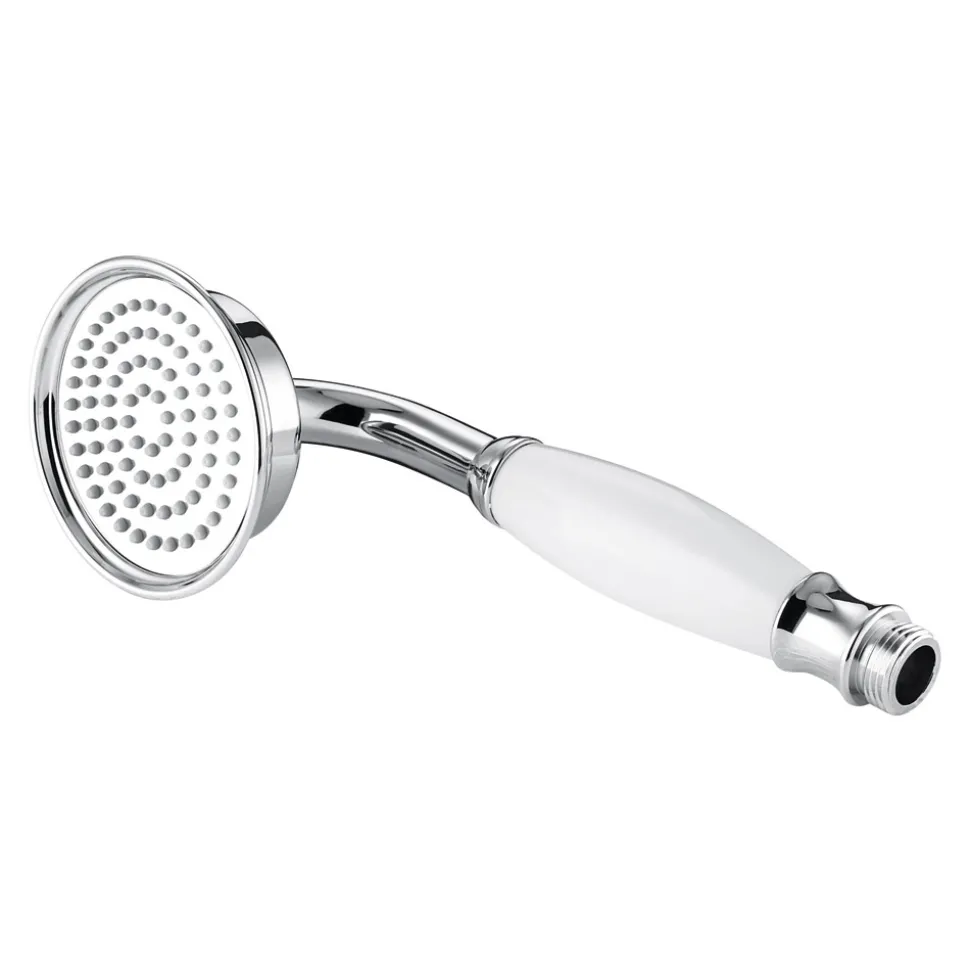 Flova Liberty Floor Standing Bath Shower Mixer with Handset Kit - Chrome