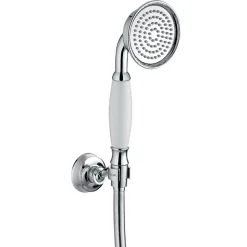 Flova Liberty Mini Shower Kit with Handset, Wall Bracket & Hose - Chrome