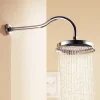 Flova Liberty 400mm Wall Mounted Shower Arm - Chrome