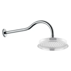 Flova Liberty 400mm Wall Mounted Shower Arm - Chrome