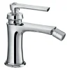 Flova Liberty Single Lever Mono Bidet Mixer with Clicker Waste - Chrome