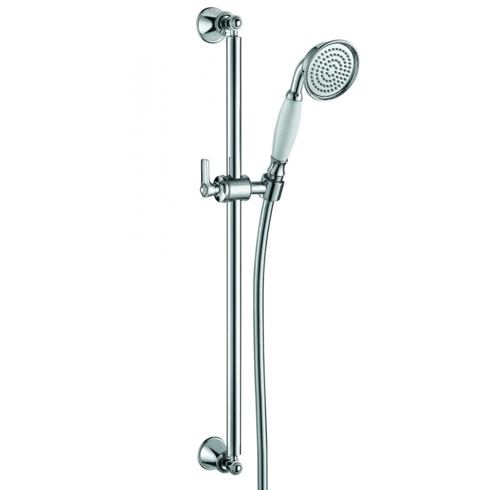 Flova Liberty Slide Rail Kit with Single Function Handset - Chrome