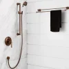 Flova Liberty Slide Rail Kit with Single Function Handset - Oil Rubbed Bronze