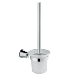Flova Liberty Wall Mounted Toilet Brush & Holder - Chrome