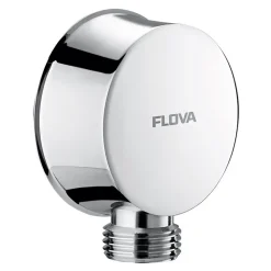 Flova Liberty Wall Outlet Elbow - Chrome