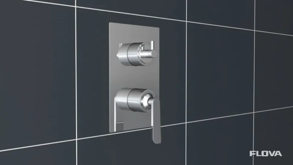 Flova Smart Concealed Manual Shower Valve with 2-Way Diverter
