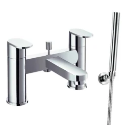 Flova Smart Deck Mounted Bath Shower Mixer With Handset Kit