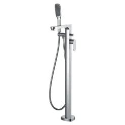 Flova Smart Floor Standing Bath Shower Mixer with Handset Kit