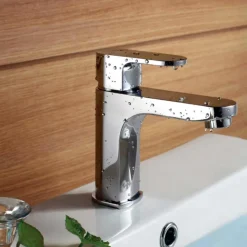 Flova Smart Mono Basin Mixer with Clicker Waste