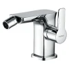 Flova Urban Mono Bidet Mixer with Clicker Waste
