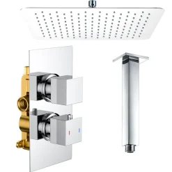 Flynn Concealed Shower Valve & Fixed Shower Head