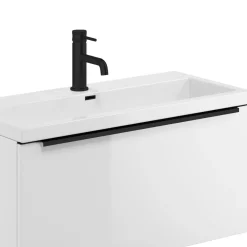 Freddie Matt Black Wrap Over Furniture Handle - 800mm
