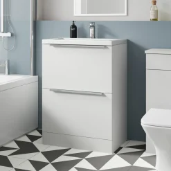 Freddie 600mm Floorstanding Vanity Unit & Basin