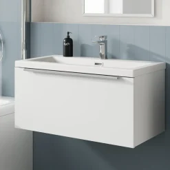 Freddie 800mm Wall Hung Vanity Unit & Basin