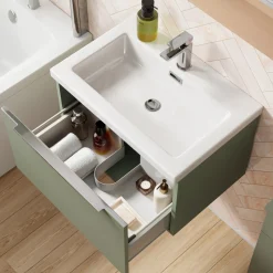 Freddie Reinforced Shower Bath Suite with Rimless Toilet