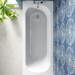 Freddie Reinforced Shower Bath Suite with Rimless Toilet