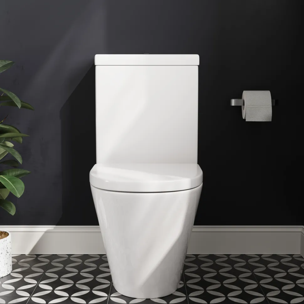 Freddie Rimless Toilet & Vanity Unit Bathroom Suite