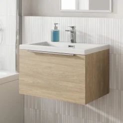Freddie Rimless Toilet & Vanity Unit Bathroom Suite
