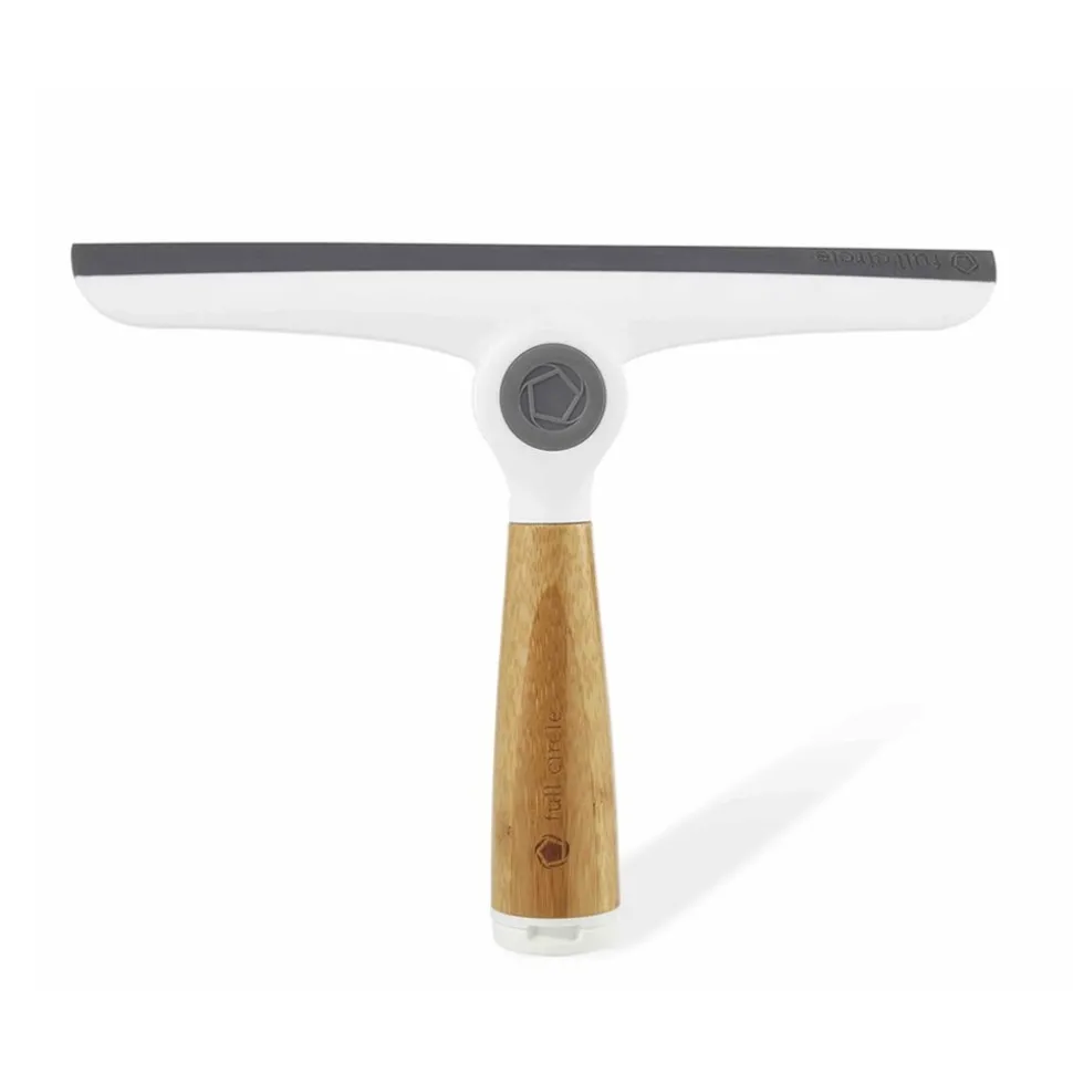 Full Circle Wipe Out Pivoting Squeegee - White