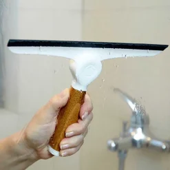 Full Circle Wipe Out Pivoting Squeegee - White