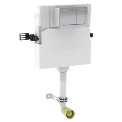 Geberit Alpha Concealed Cistern with Dual Flush Plate