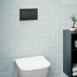 Geberit Alpha01 Square Dual Flush Plate