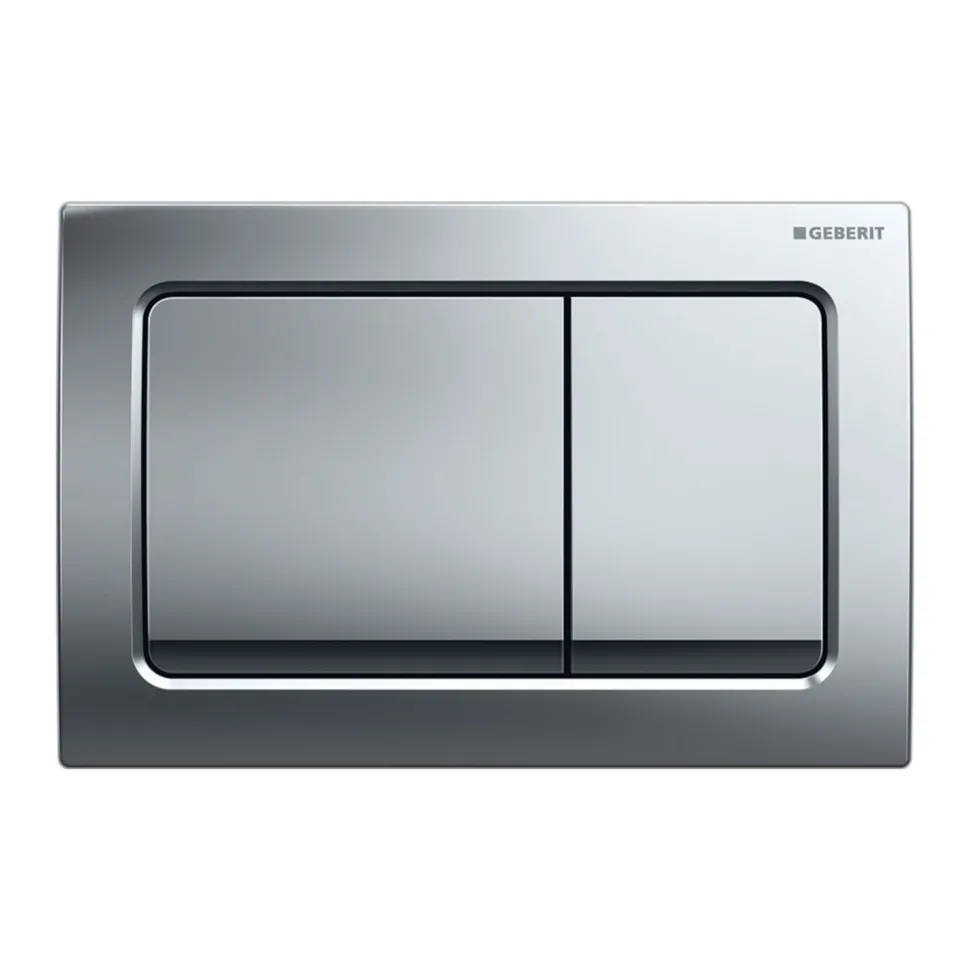 Geberit Alpha01 Square Dual Flush Plate