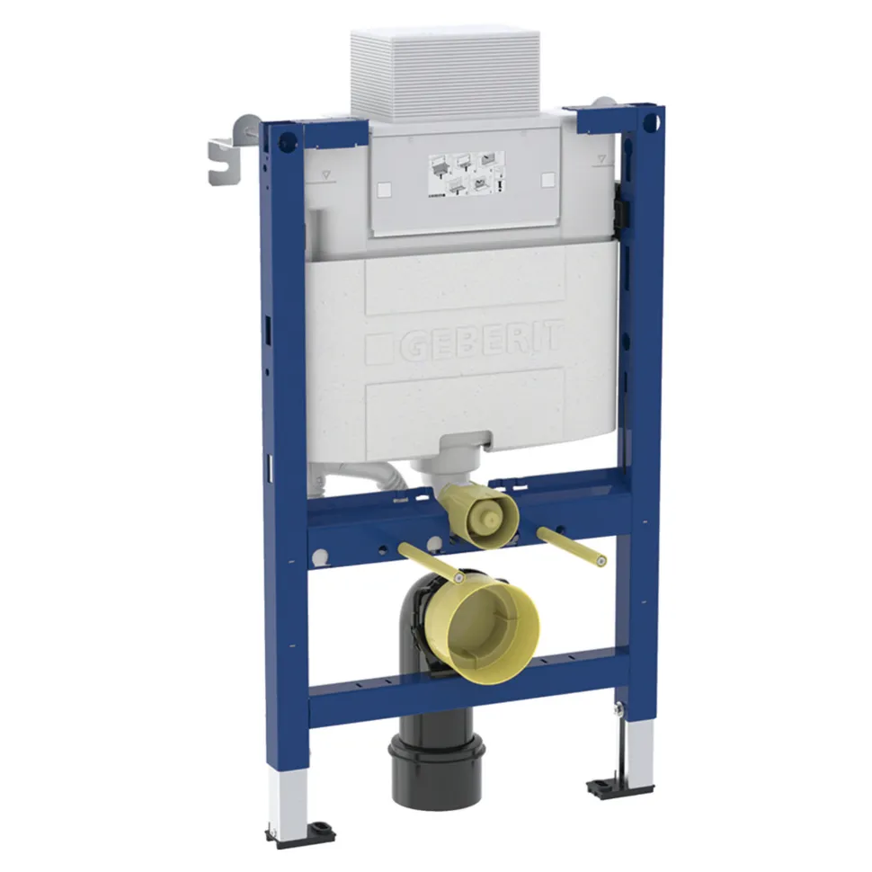 Geberit Duofix 820mm Concealed Frame & Alpha Cistern for Wall Hung Toilet