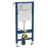 Geberit Duofix 1120mm Frame & Alpha Concealed Cistern for Wall Hung Toilet