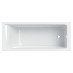 Geberit Renova Straight Single Ended Rectangular Bath