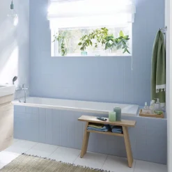 Geberit Renova Straight Single Ended Rectangular Bath