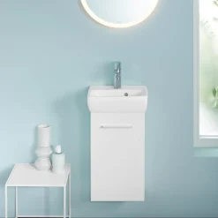 Geberit Selnova 360mm Wall Mounted Cloakroom Vanity Unit & Basin