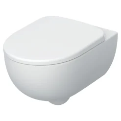 Geberit Selnova Rimless Wall Hung Pan & Soft Close Seat