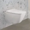 Geberit Smyle Rimless Compact Wall Hung Toilet & Soft Close Seat
