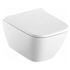 Geberit Smyle Rimless Compact Wall Hung Toilet & Soft Close Seat