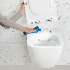 Geberit Smyle Rimless Compact Wall Hung Toilet & Soft Close Seat
