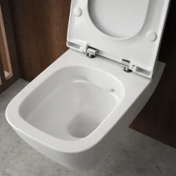 Geberit Smyle Rimless Wall Hung Pan & Soft Close Seat