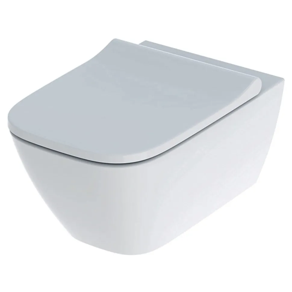 Geberit Smyle Rimless Wall Hung Pan & Soft Close Seat