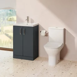 Harbour Acclaim Bathroom Suite Package with Reinforced Bath & Rimless Toilet