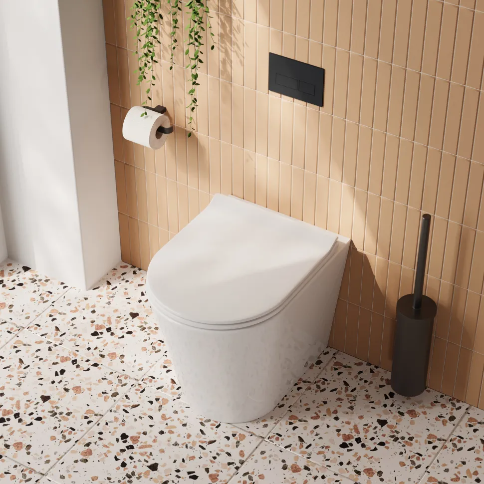 Harbour Acclaim BTW Rimless Toilet & Soft Close Seat