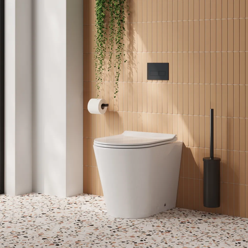 Harbour Acclaim BTW Rimless Toilet & Soft Close Seat