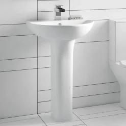 Harbour Acclaim Complete Matt Black Bathroom Suite with Shower Bath & Rimless Toilet