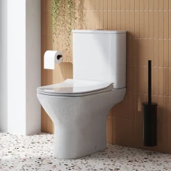 Harbour Acclaim Rimless Close Coupled Toilet & Soft Close Seat