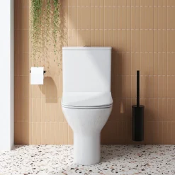 Harbour Acclaim Rimless Close Coupled Toilet & Soft Close Seat