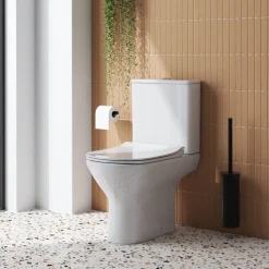 Harbour Acclaim Rimless Close Coupled Toilet & Soft Close Seat