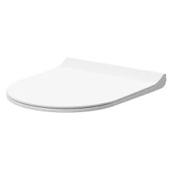 Harbour Acclaim Soft Close Round Slimline Toilet Seat With Quick Release Hinges - Top Fix