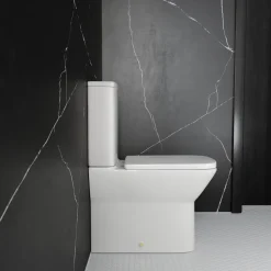 Harbour Alchemy Rimless Back to Wall Comfort Height Toilet & Soft Close Seat