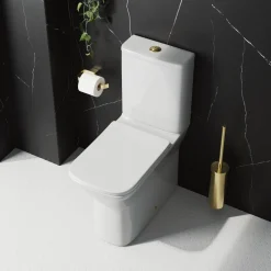 Harbour Alchemy Rimless Back to Wall Comfort Height Toilet & Soft Close Seat